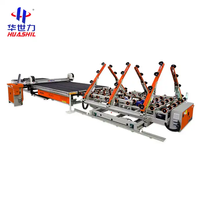 Glass cutting assembly line